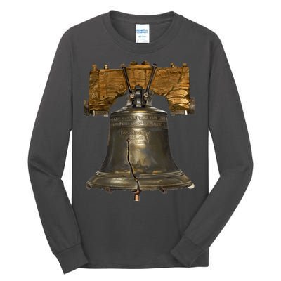 Realistic Liberty Bell Tall Long Sleeve T-Shirt