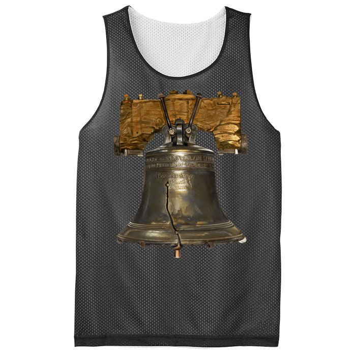 Realistic Liberty Bell Mesh Reversible Basketball Jersey Tank