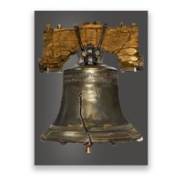 Realistic Liberty Bell Poster