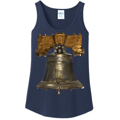 Realistic Liberty Bell Ladies Essential Tank