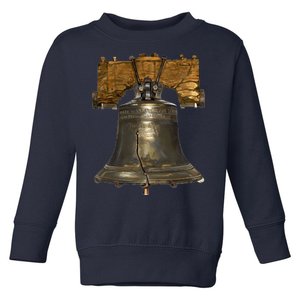 Realistic Liberty Bell Toddler Sweatshirt