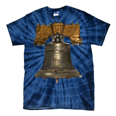 Realistic Liberty Bell Tie-Dye T-Shirt