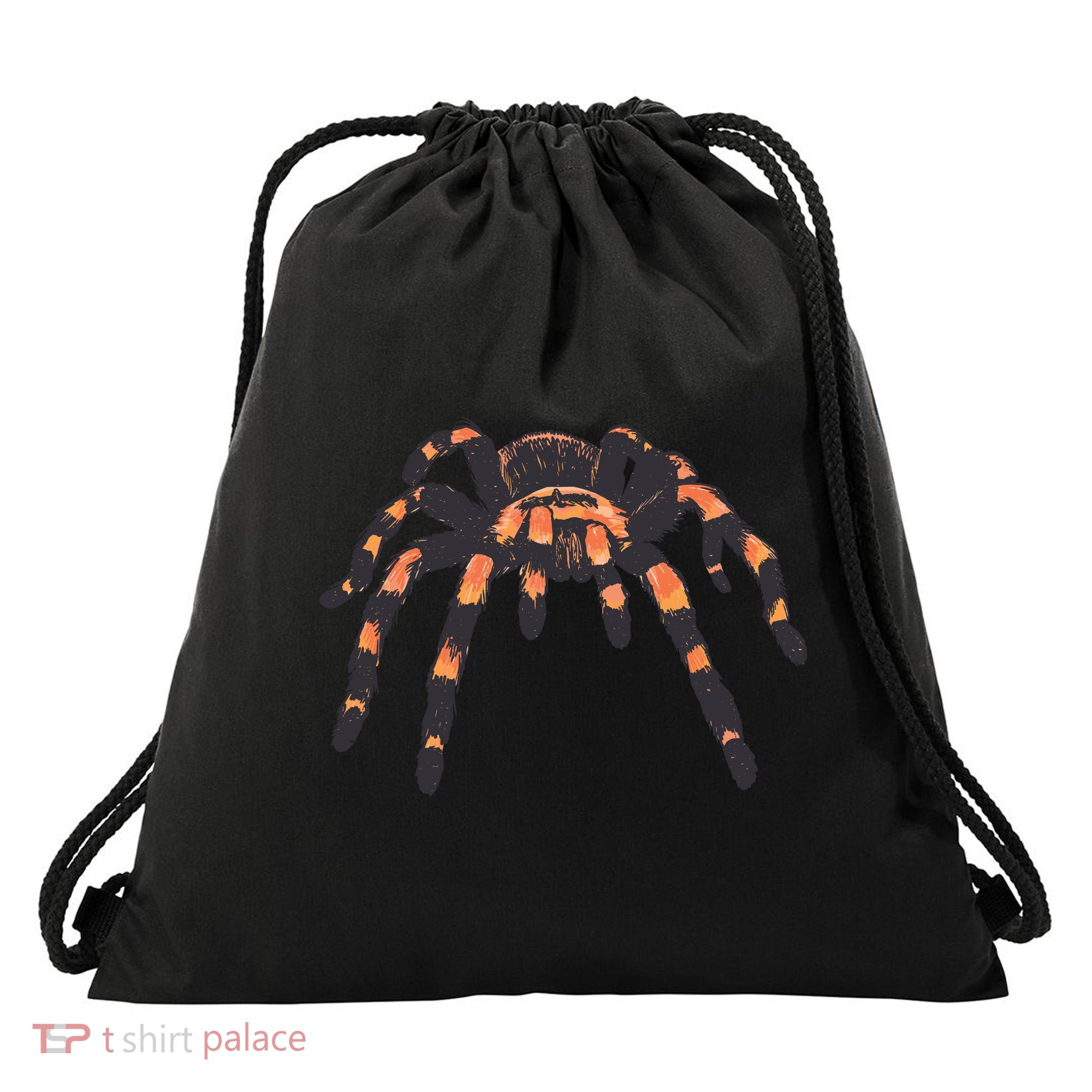 Realistic Tarantula Drawstring Bag