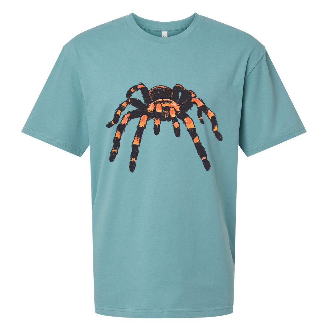 Realistic Tarantula Sueded Cloud Jersey T-Shirt