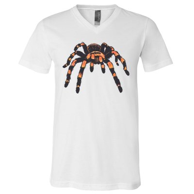 Realistic Tarantula V-Neck T-Shirt