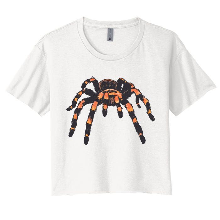 Realistic Tarantula Crop Top