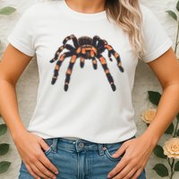 Realistic Tarantula Womens T-Shirt