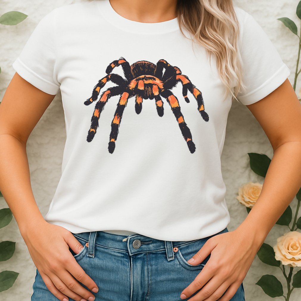 Realistic Tarantula Womens T-Shirt