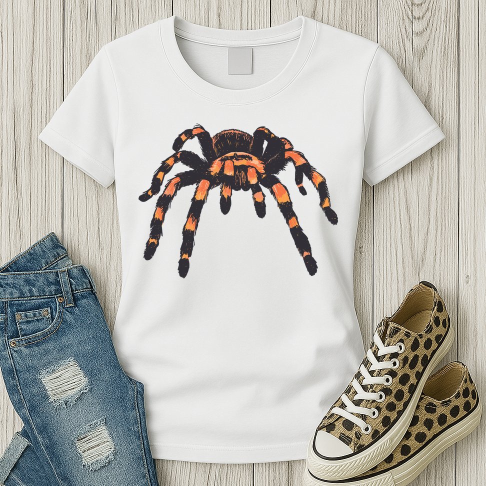 Realistic Tarantula Womens T-Shirt