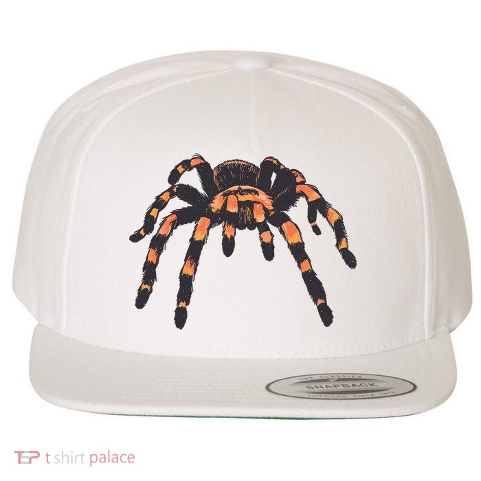 Realistic Tarantula Wool Snapback Cap