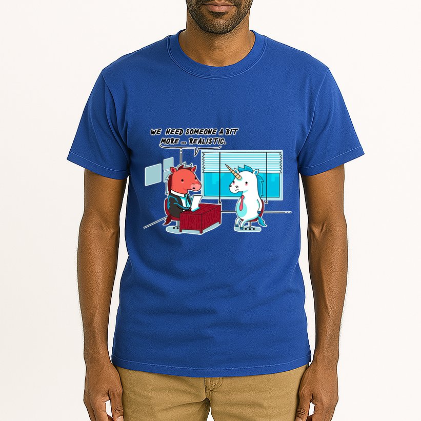 Realistic Unicorn Tall T-Shirt