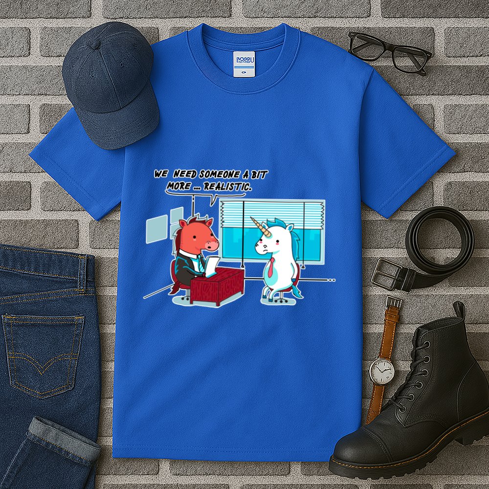 Realistic Unicorn Tall T-Shirt