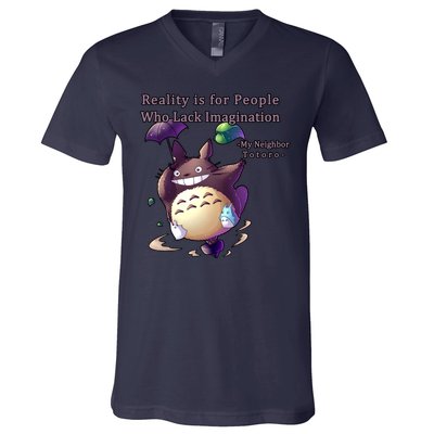 Reality Is For People Who Lack Imagination V-Neck T-Shirt