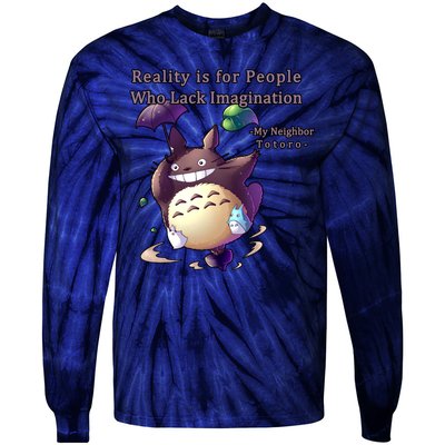 Reality Is For People Who Lack Imagination Tie-Dye Long Sleeve Shirt