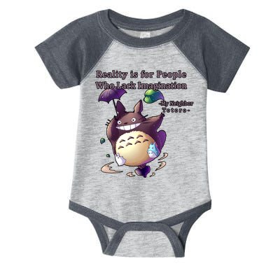 Reality Is For People Who Lack Imagination Infant Baby Jersey Bodysuit