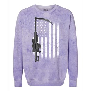 Reapers Gun Flag Colorblast Crewneck Sweatshirt