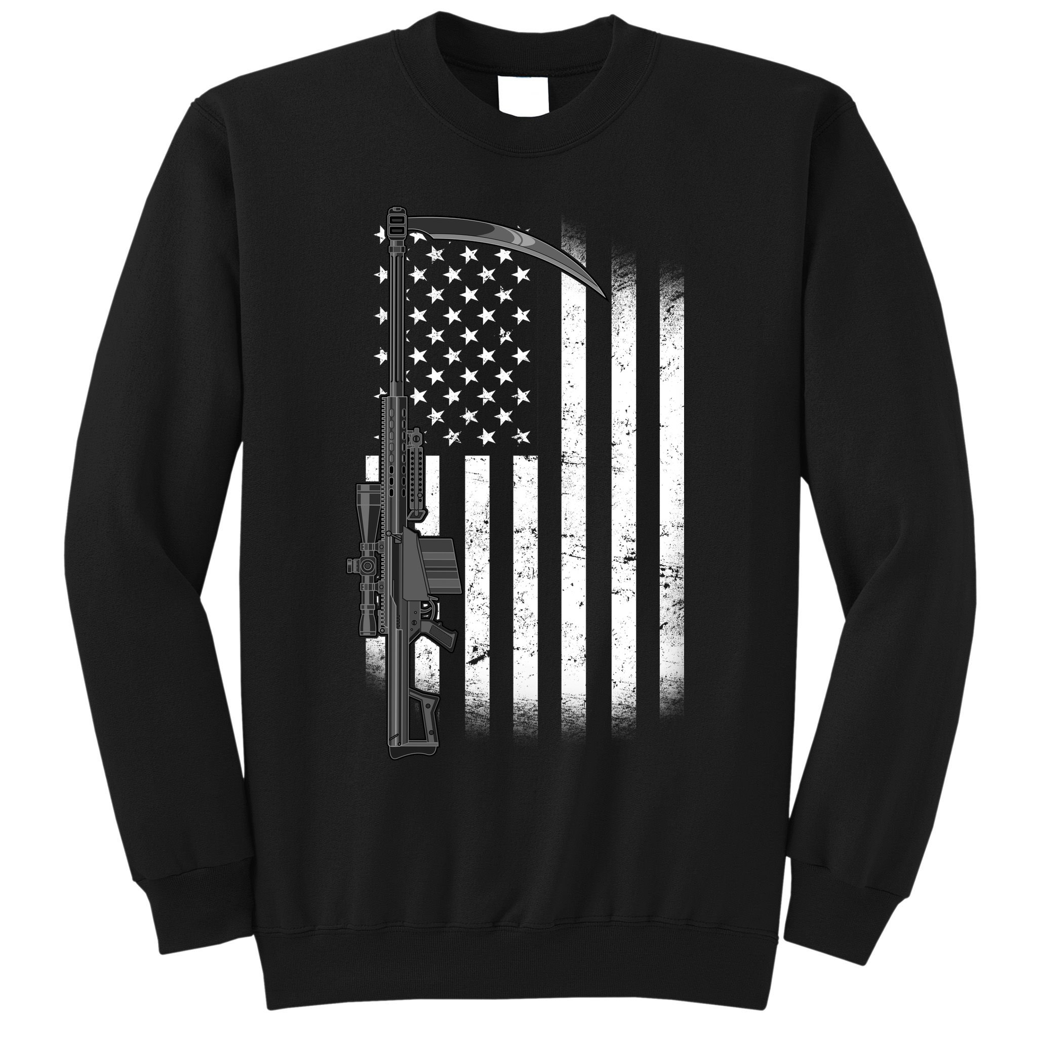 Reapers Gun Flag Sweatshirt