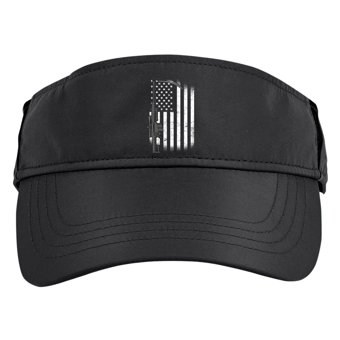 Reapers Gun Flag Adult Drive Performance Visor