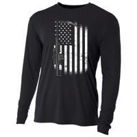 Reapers Gun Flag Cooling Performance Long Sleeve Crew