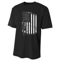 Reapers Gun Flag Performance Sprint T-Shirt