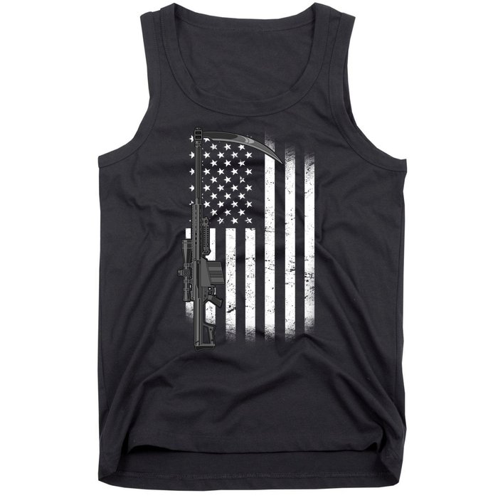 Reapers Gun Flag Tank Top