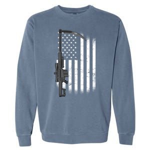 Reapers Gun Flag Garment-Dyed Sweatshirt