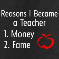 Reasons I Became A Teacher Funny Adult Drive Performance Visor