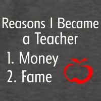 Reasons I Became A Teacher Funny Vector Backpack