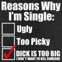 Reasons Why Im Single Ugly Picky Dick Too Big Mens Funny Cool Comfort Performance Bucket Hat
