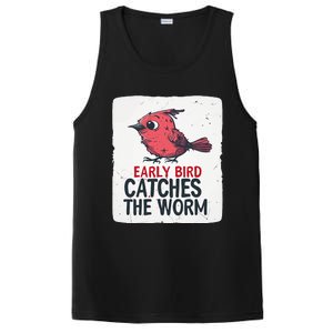 Red Early Bird Costume For Worm Idiom Speech Lovers PosiCharge Competitor Tank