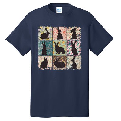 Retro Easter Bunny Tall T-Shirt