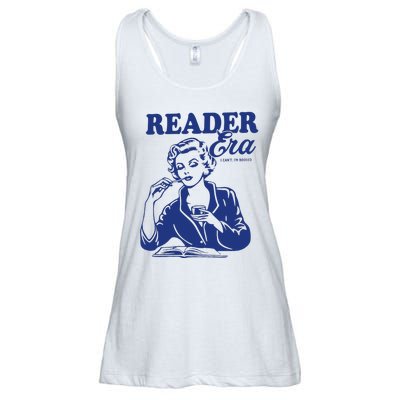 Reader Era Bookish Book Lover Ladies Essential Flowy Tank