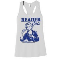 Reader Era Bookish Book Lover Women's Racerback Tank