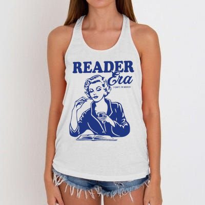 Reader Era Bookish Book Lover Women's Knotted Racerback Tank