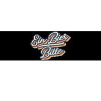 Retro Ein Bier Bitte Funny Vintage Beer German Oktoberfest Bumper Sticker