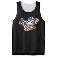 Retro Ein Bier Bitte Funny Vintage Beer German Oktoberfest Mesh Reversible Basketball Jersey Tank