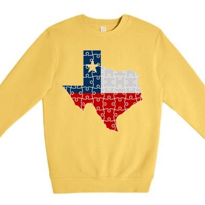 Rebuilding Texas Jigsaw Premium Crewneck Sweatshirt