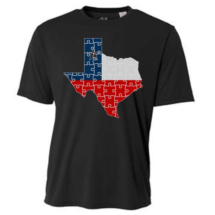 Rebuilding Texas Jigsaw Cooling Performance Crew T-Shirt