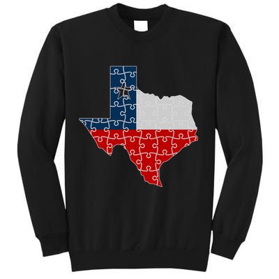 Rebuilding Texas Jigsaw Sweatshirt