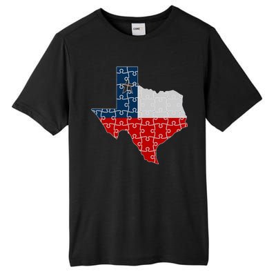 Rebuilding Texas Jigsaw Tall Fusion ChromaSoft Performance T-Shirt