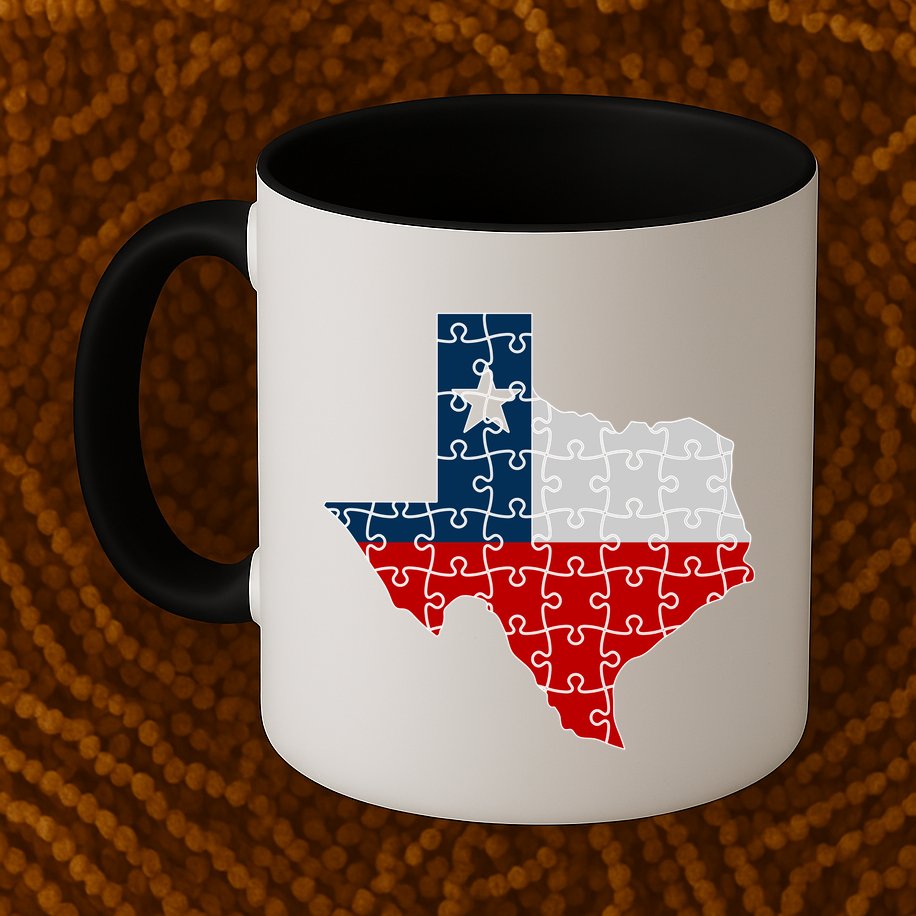 Rebuilding Texas Jigsaw Mug