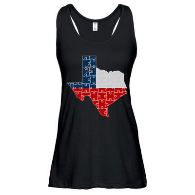 Rebuilding Texas Jigsaw Ladies Essential Flowy Tank