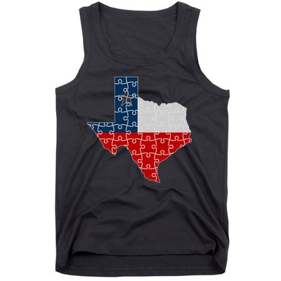 Rebuilding Texas Jigsaw Tank Top