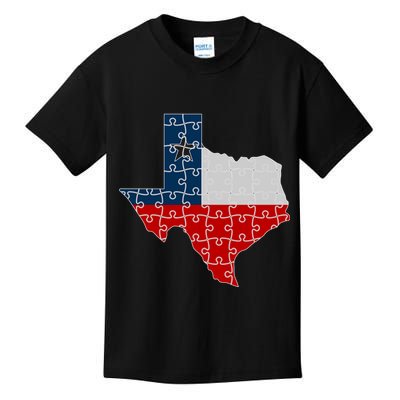 Rebuilding Texas Jigsaw Kids T-Shirt
