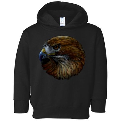 Realistic Eagle Close Up Toddler Hoodie