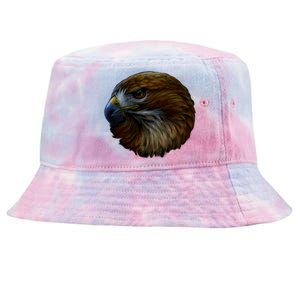 Realistic Eagle Close Up Tie-Dyed Bucket Hat