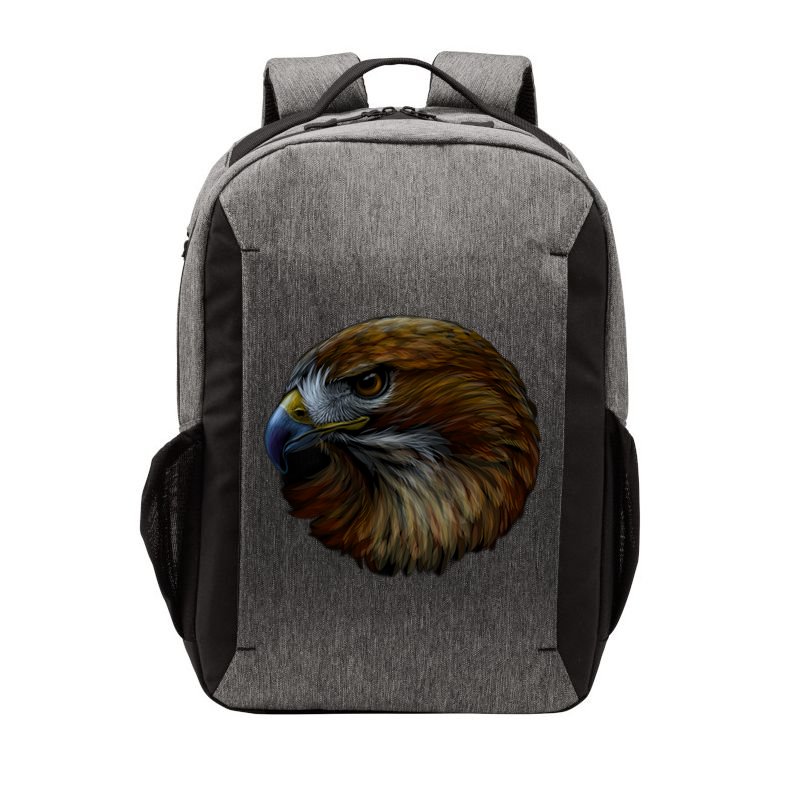 Realistic Eagle Close Up Vector Backpack