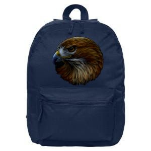 Realistic Eagle Close Up 16 in Basic Backpack