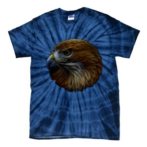 Realistic Eagle Close Up Tie-Dye T-Shirt