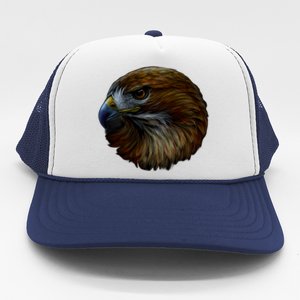 Realistic Eagle Close Up Trucker Hat